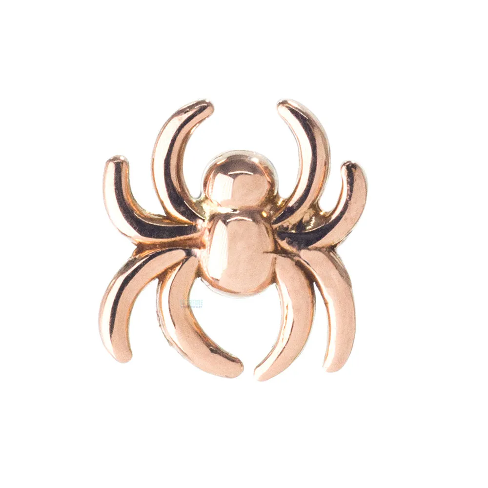 threadless: Spider Pin in Gold