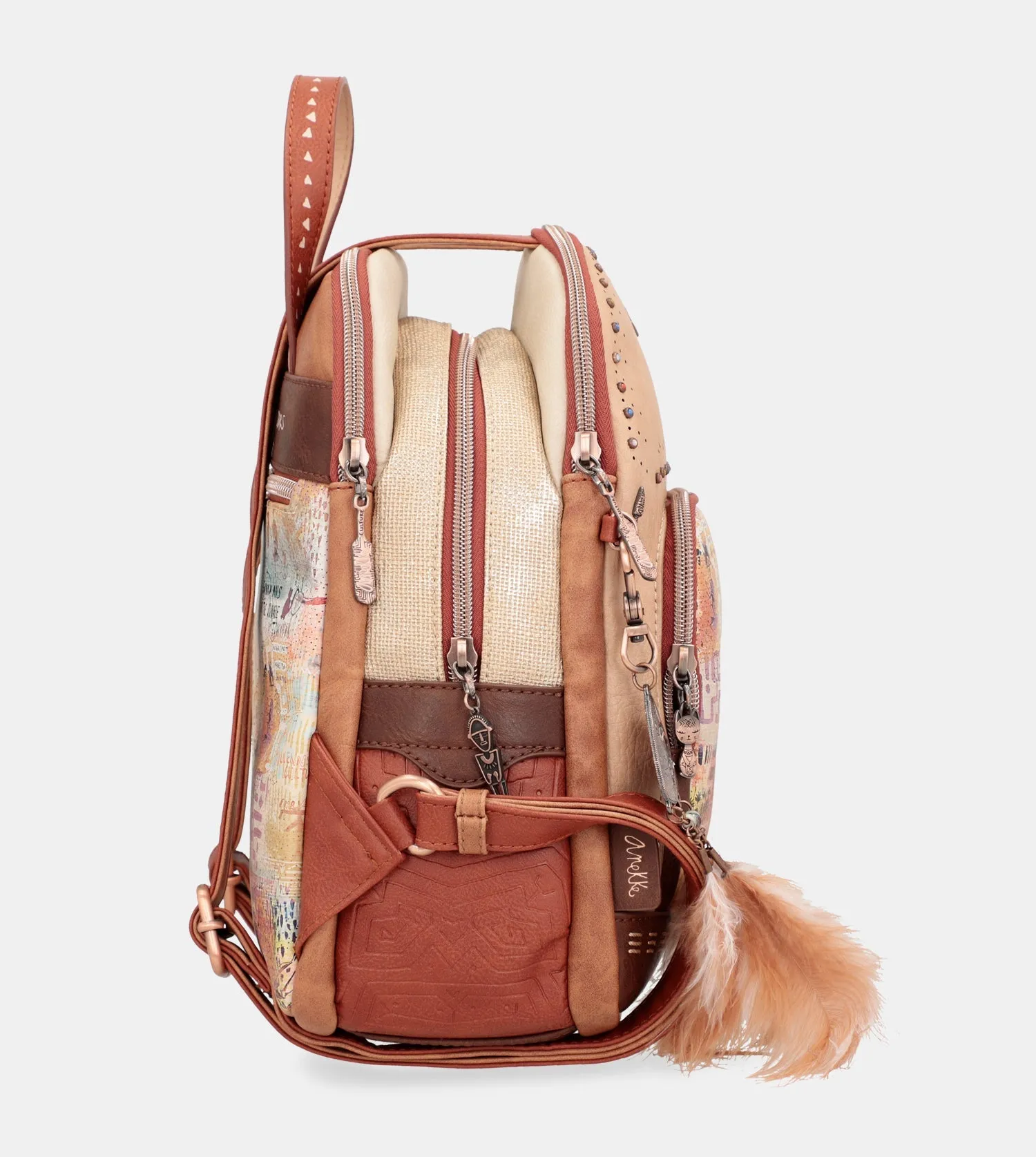 Tribe triple compartment backpack