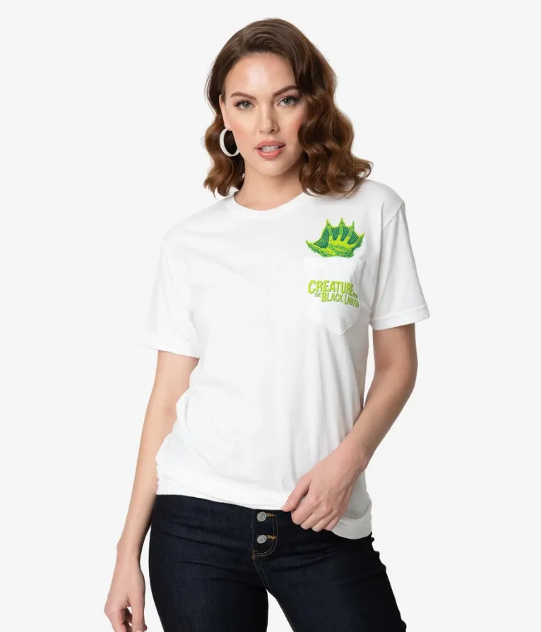 Universal Monsters x Unique Vintage Creature From The Black Lagoon Unisex Tee (XS and XXL ONLY)