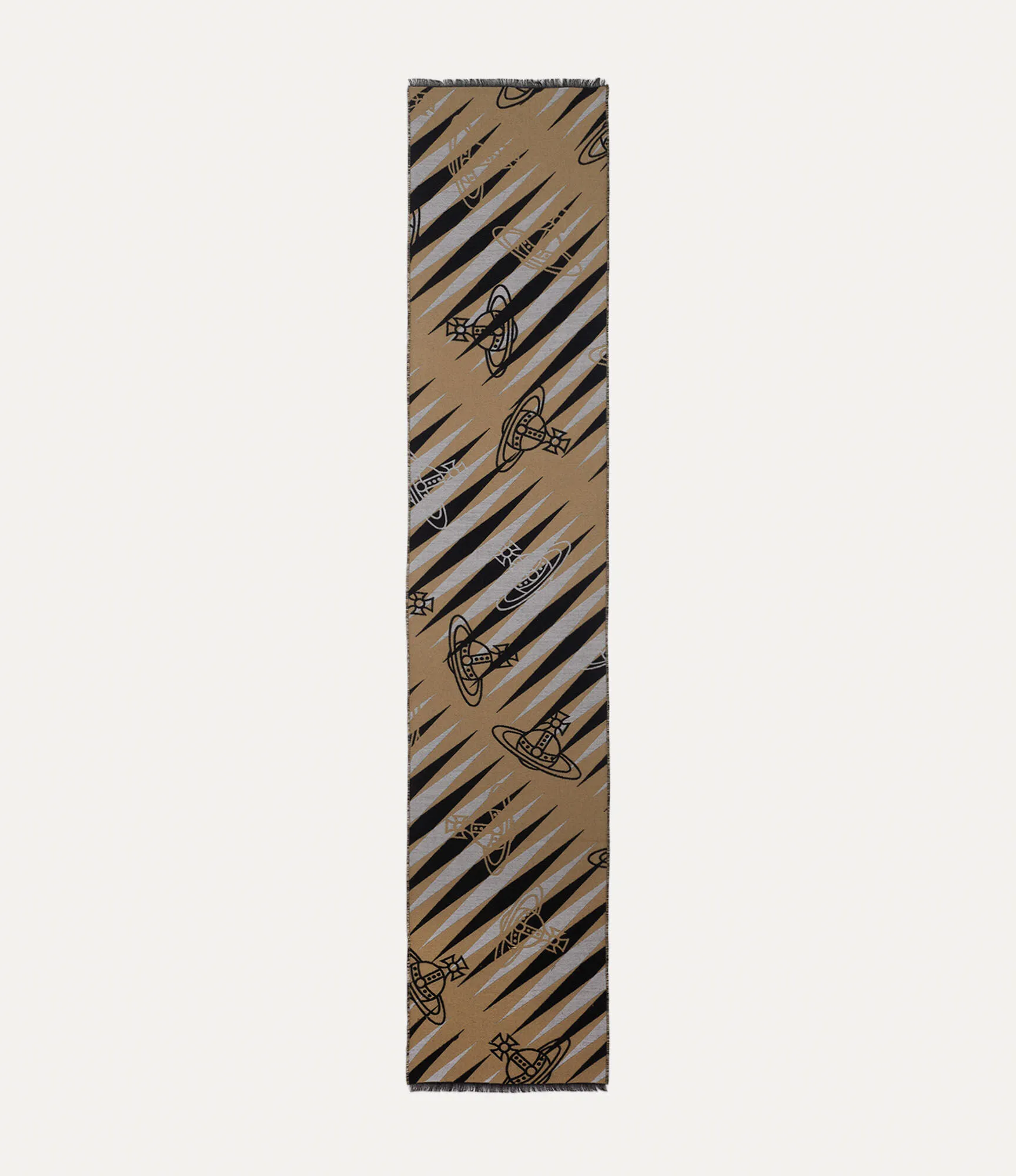 Vivienne Westwood Game Scarf Beige Game Scarf Unisex