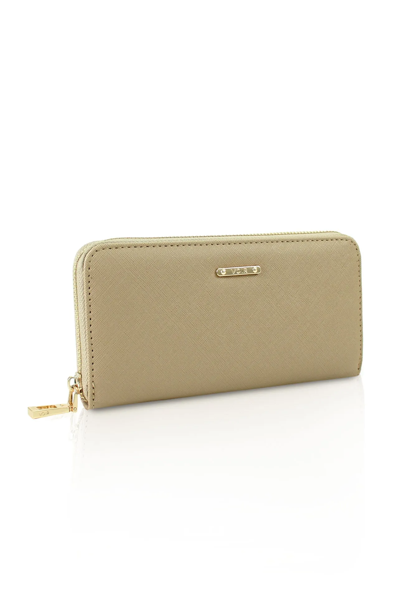 VOIR Classic Zip-Around Long Wallet