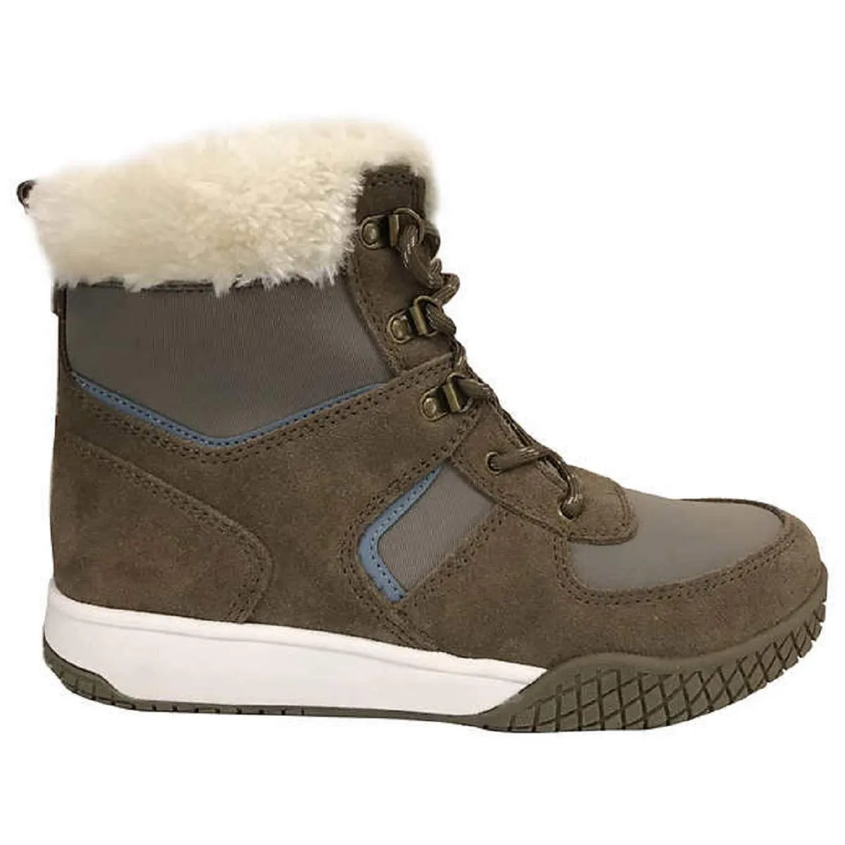 Weatherproof Women's Snow Sneakers Boots Warm Anti-Slip Soft Sole Warm Lined Winter Ankle Booties