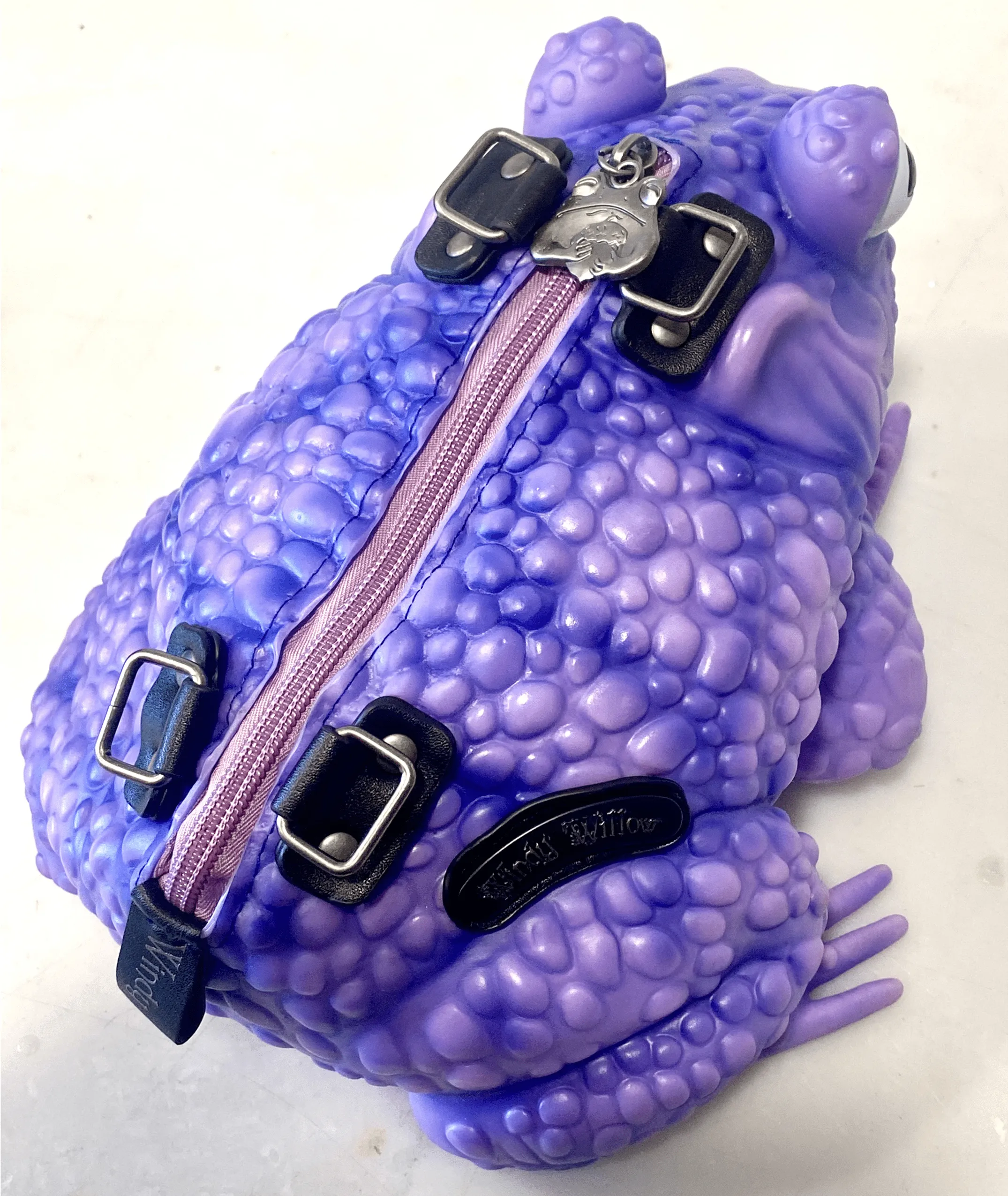 Windy Willow Purple Toad Bag