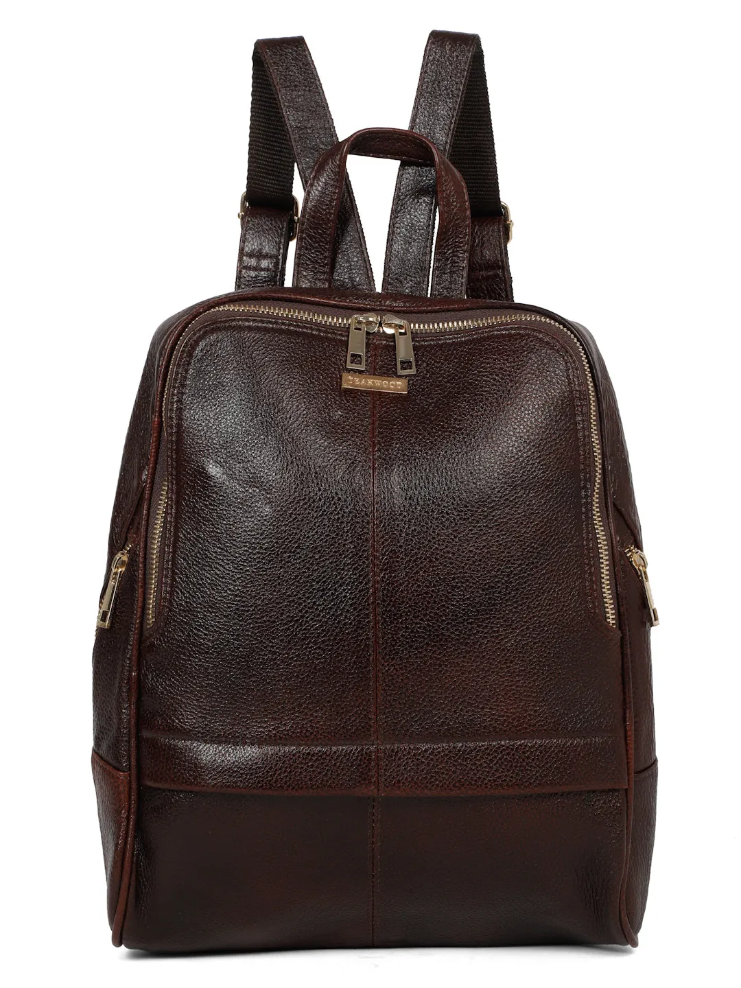 Women's Texture Leather Backpack