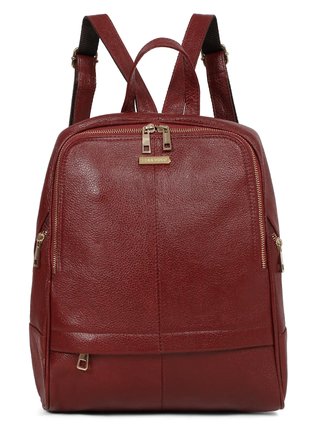 Women's Texture Leather Backpack