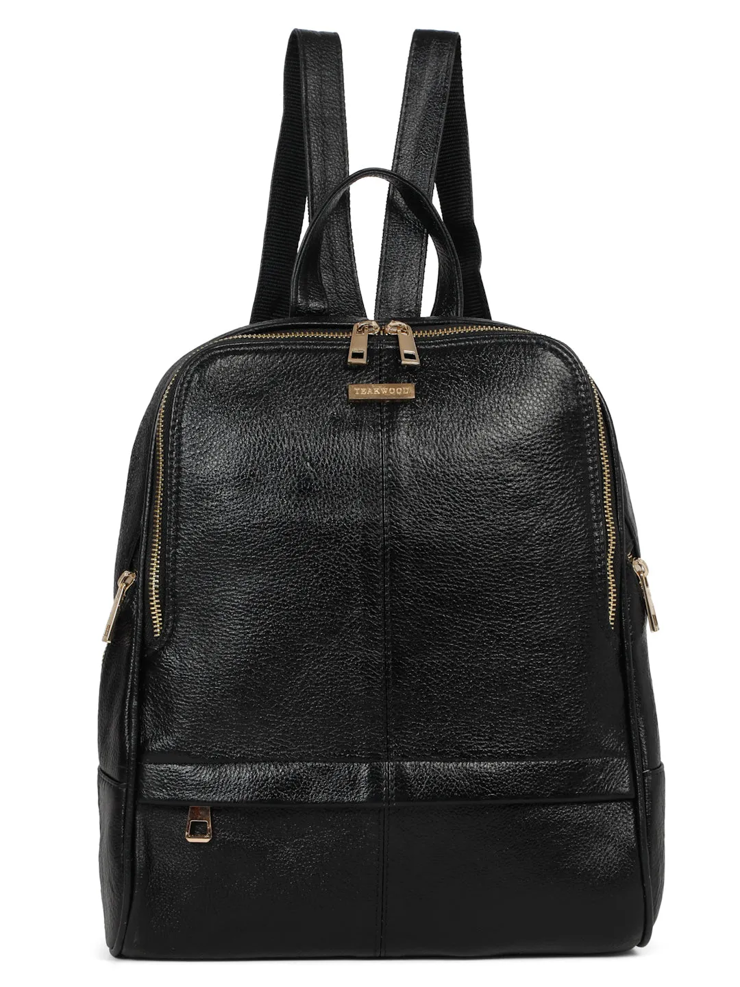 Women's Texture Leather Backpack