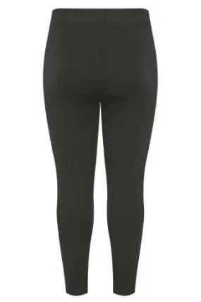 YOURS BESTSELLER Curve Black Ponte Premium Stretch Trousers