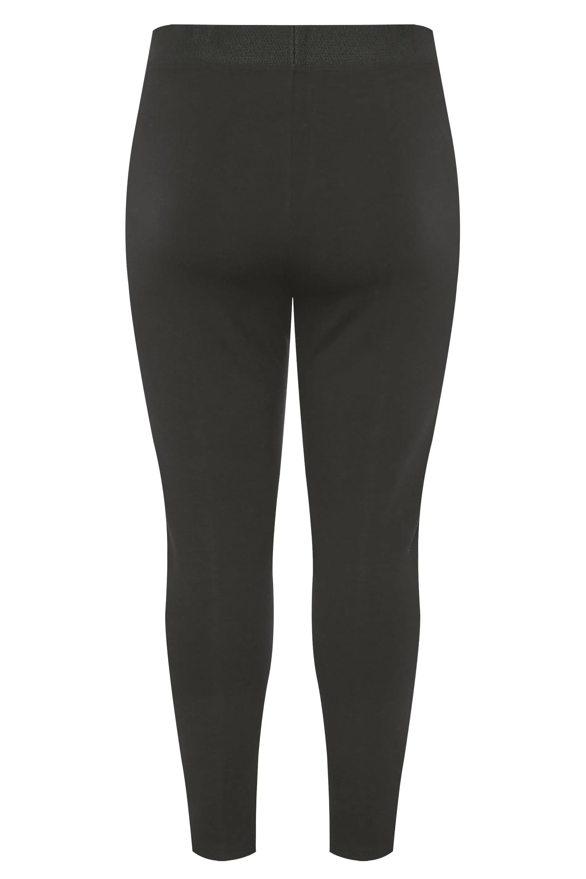 YOURS BESTSELLER Curve Black Ponte Premium Stretch Trousers