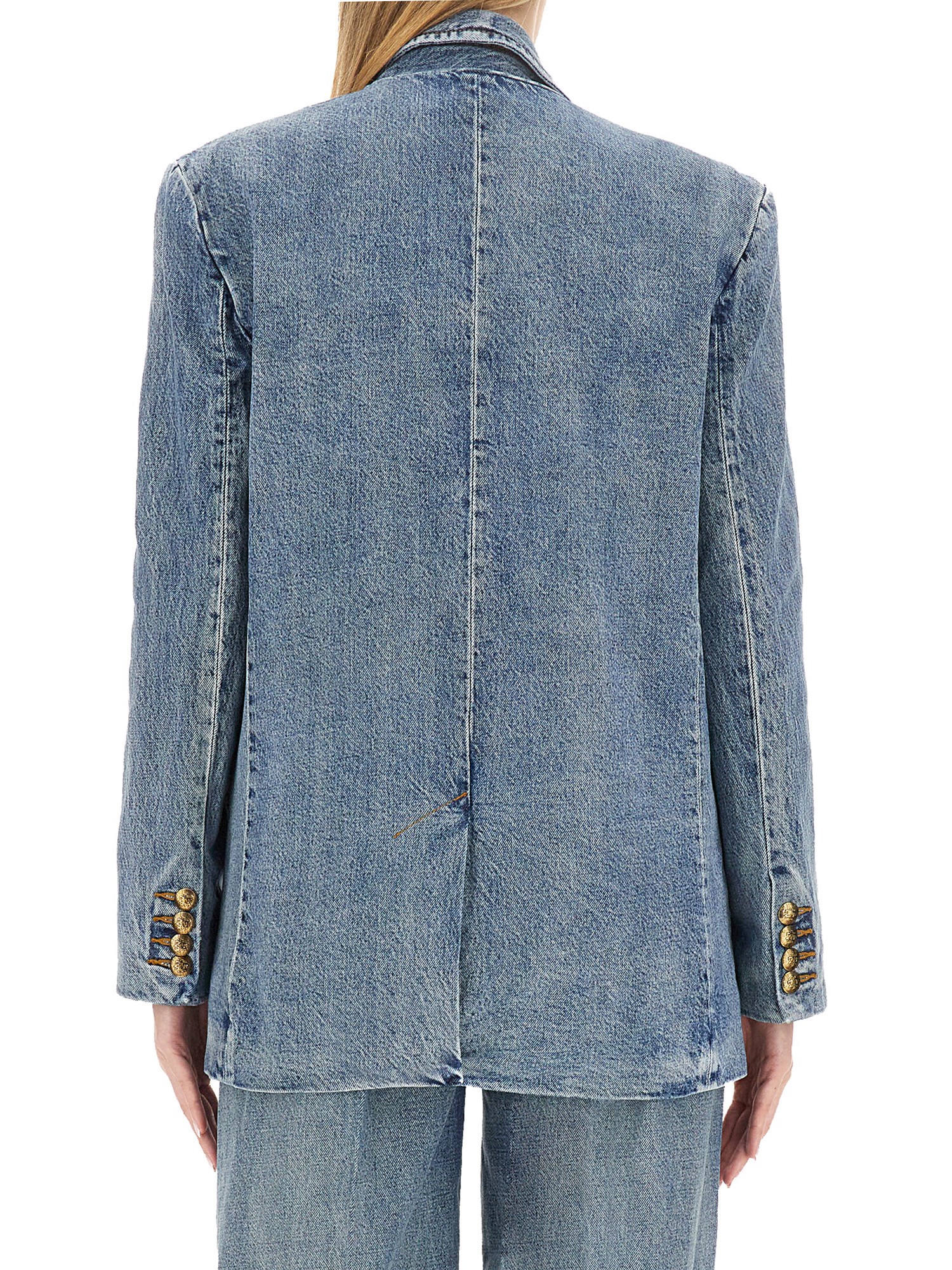 ZIMMERMANN    LUMINOSITY DENIM BLAZER