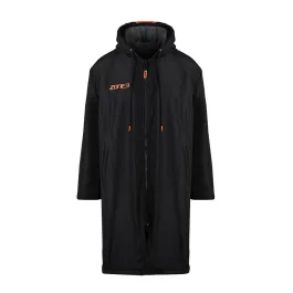 Zone 3 Recycled Parka Robe - Black/Orange