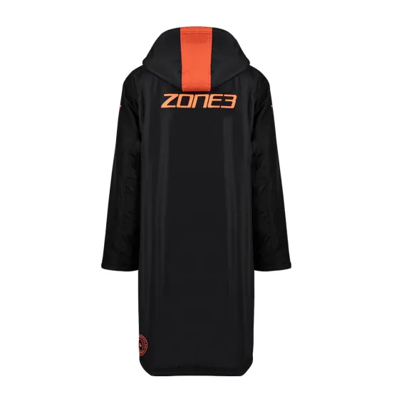 Zone 3 Recycled Parka Robe - Black/Orange