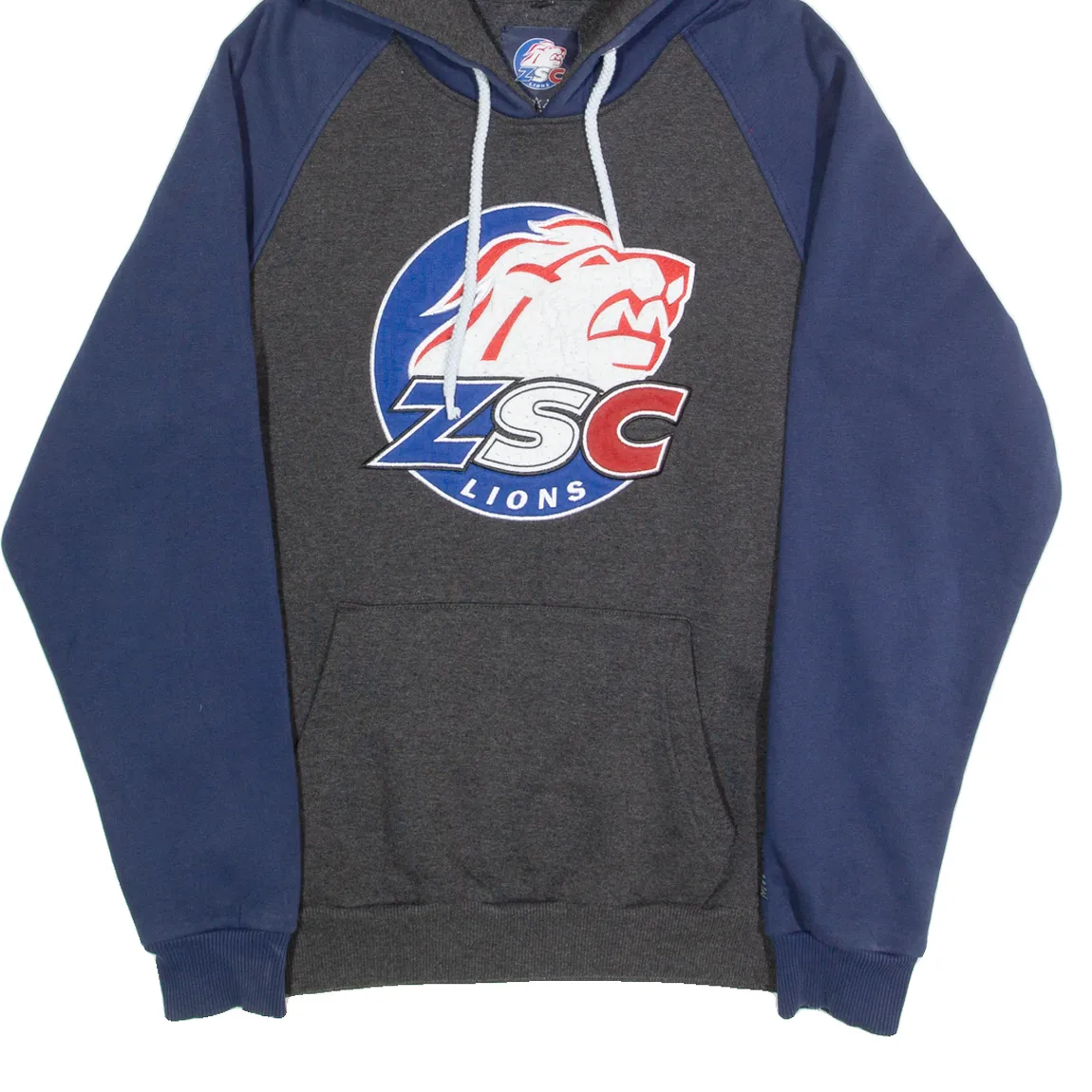 ZSC LIONS Mens Blue Hoodie M