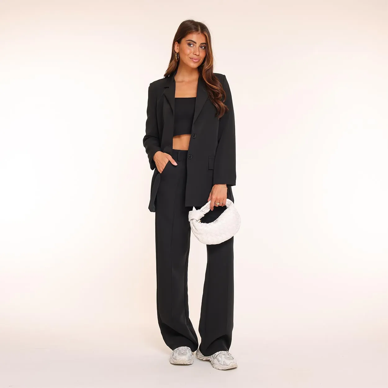 Zwarte Basic Rechte - Blazer